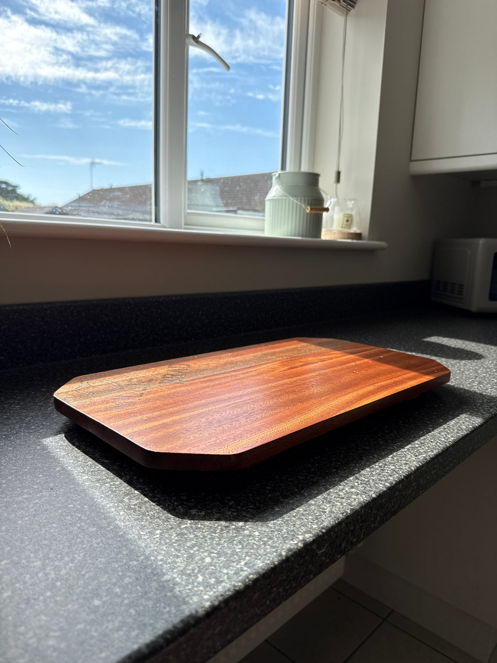 Handcrafted Solid Wood Chopping Board - Large