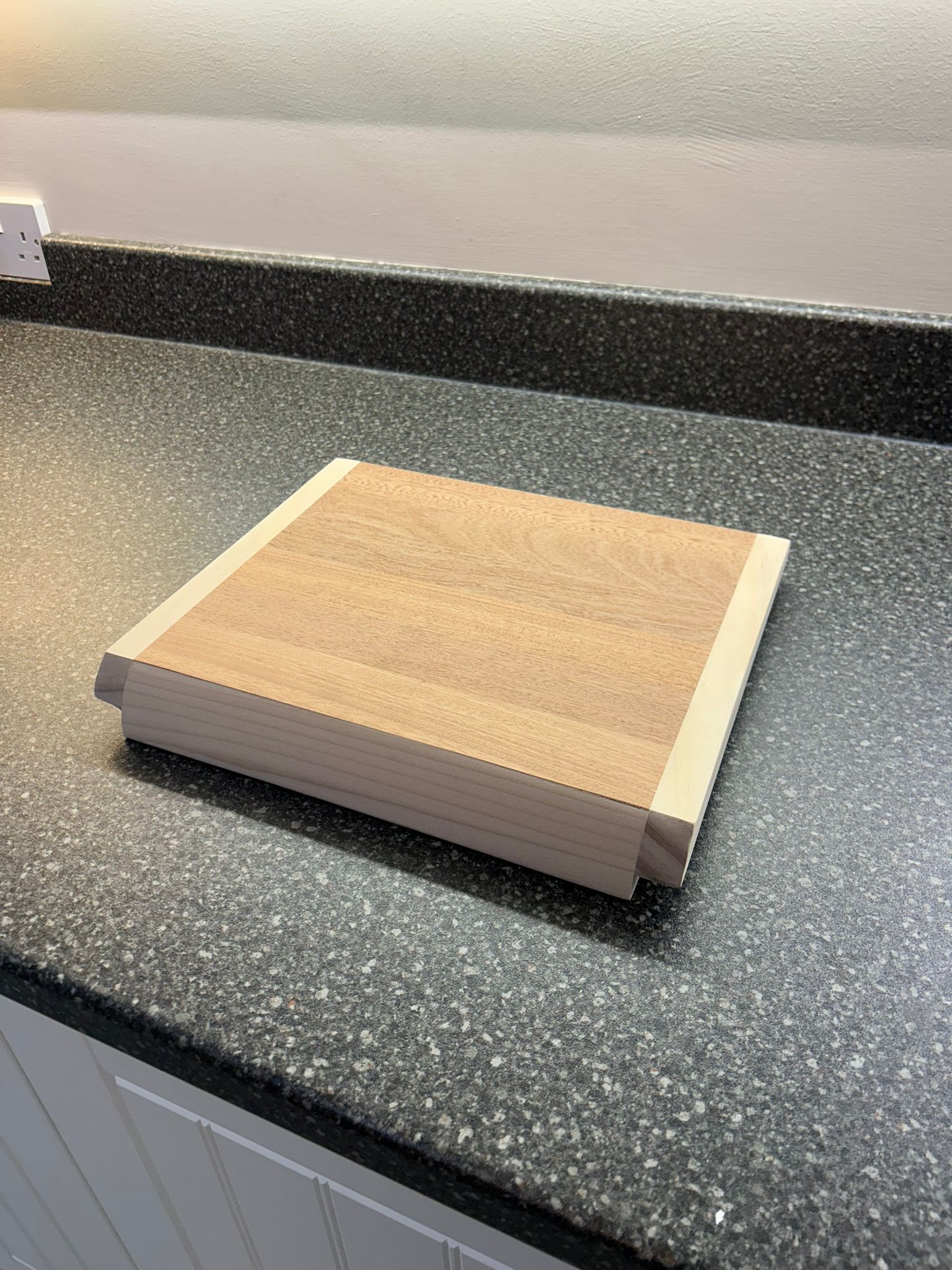 Sapele and Beech Chopping Board